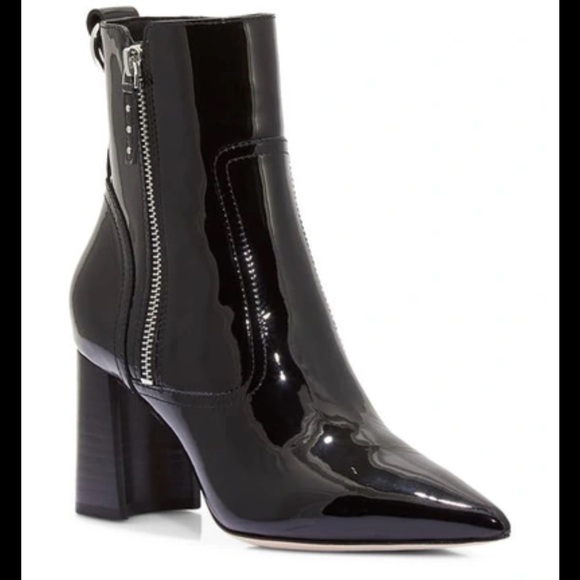 SOLD‼️Paige Callan Bootie in Black Patent Leather - Picture 10 of 10